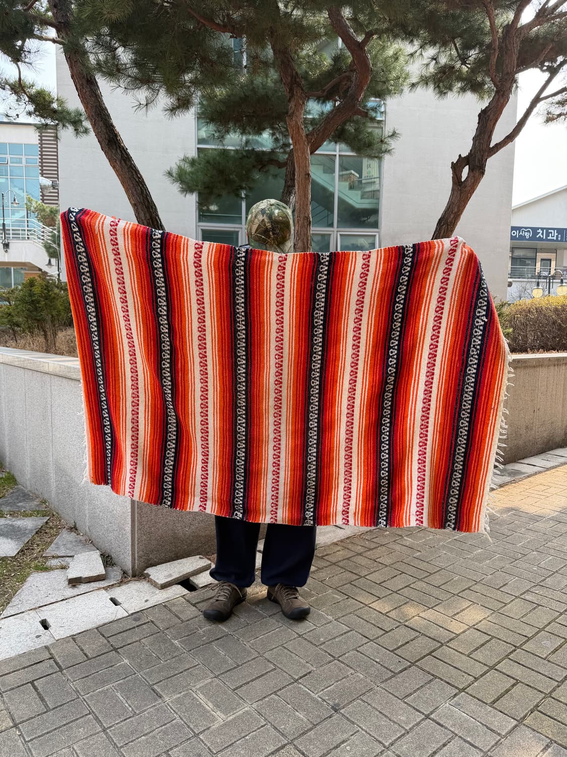 Mexican Vtg rug 멕시칸 빈티지 러그 상품이미지4