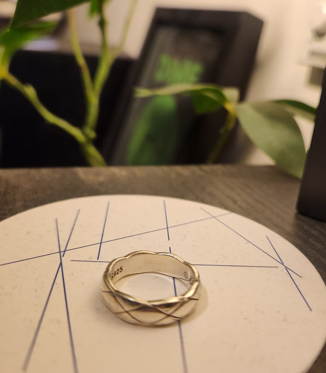 925실버 샤넬st 반지 11호 상품이미지1