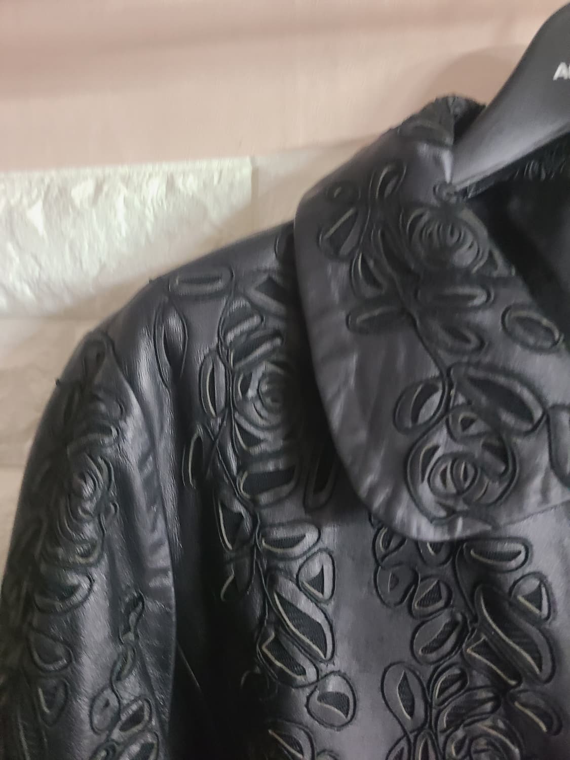 [수]수입 카빙 양가죽코트(55-66) 상품이미지2