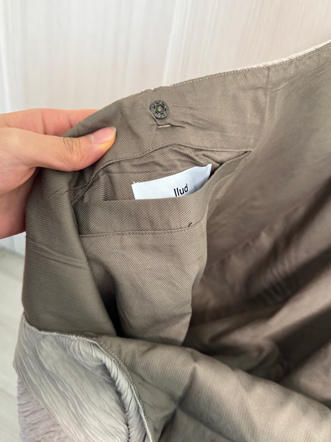 러드 adapt crinkle bag beige 상품이미지6