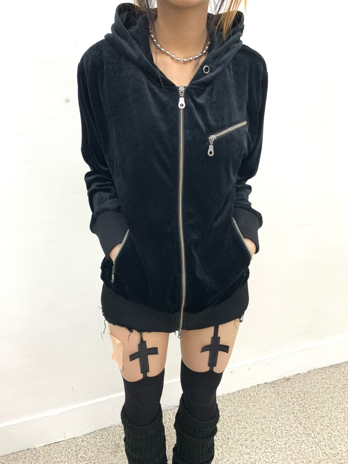 Velvet hoodie  상품이미지2