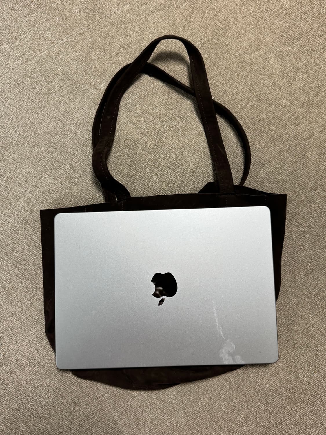 이탈리아 피렌체 스웨이드 에코백 상품이미지6