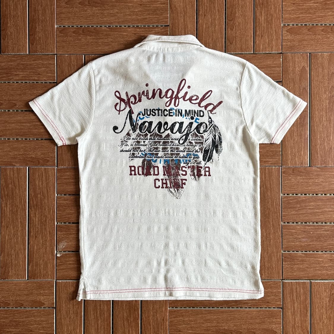 Rack Bird navajo cotton 1/2 tee 상품이미지2