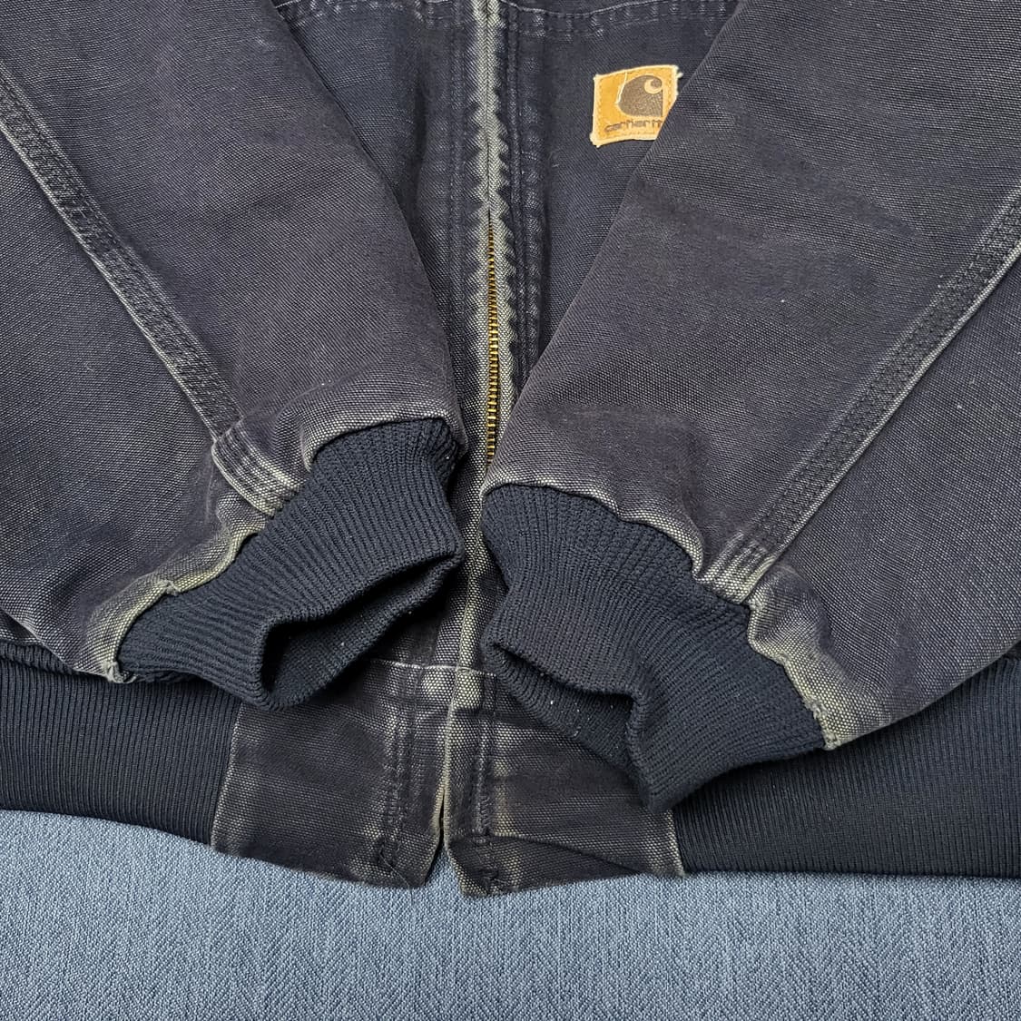 칼하트 j25 덕 액티브 자켓 네이비 (XL) 상품이미지8