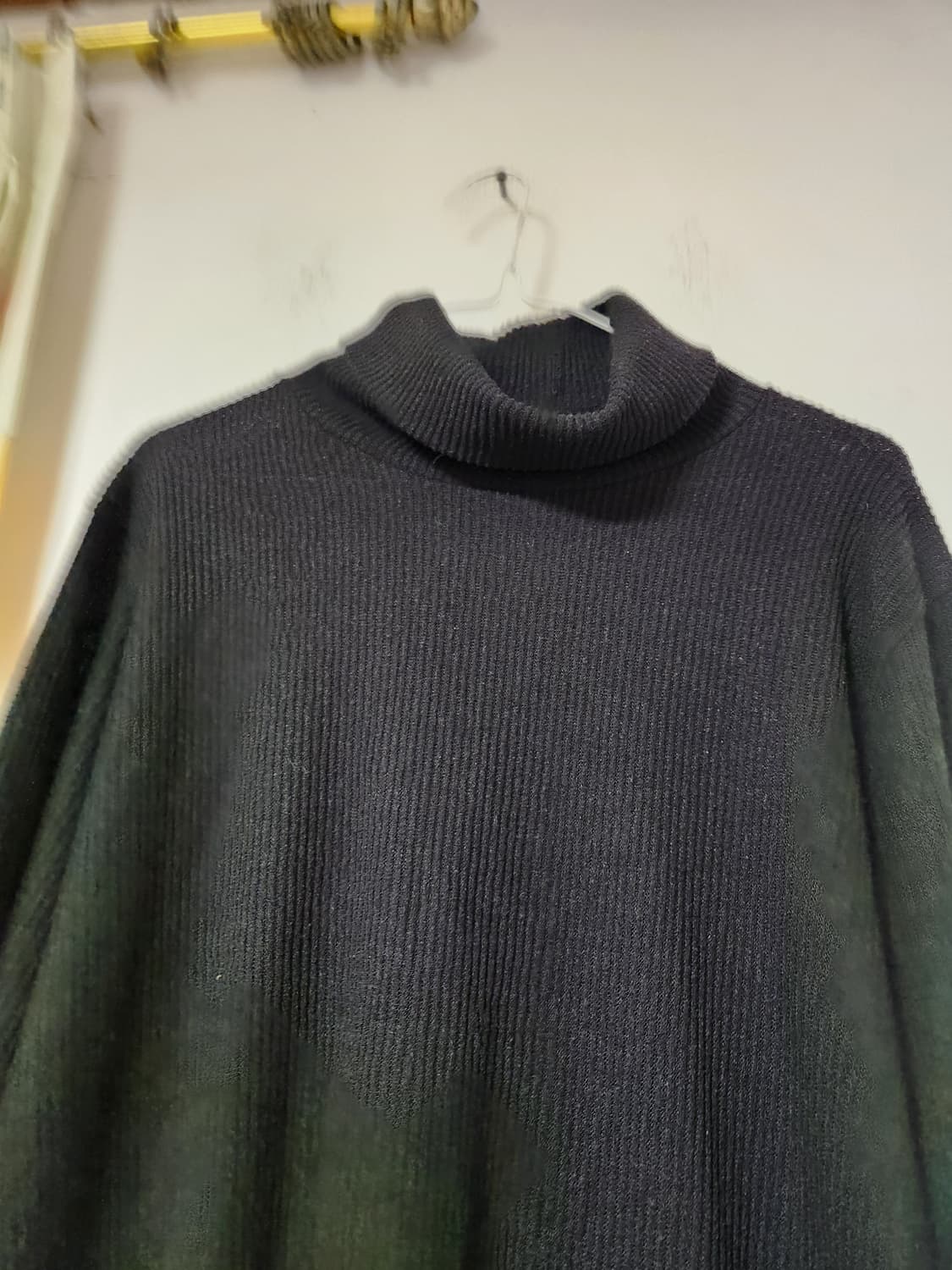 남성 얇은 골지 폴라 니트 긴팔티 100~105 상품이미지3