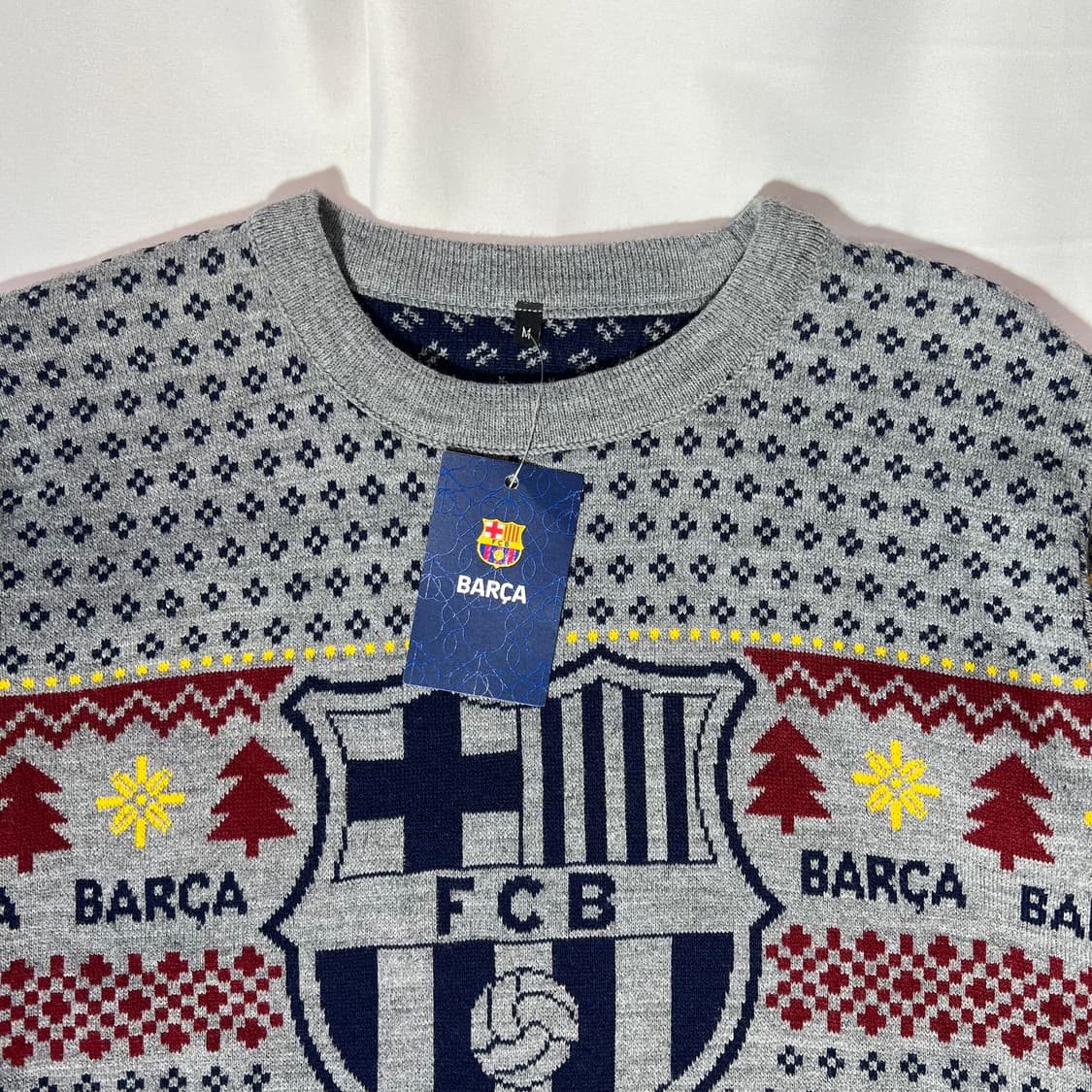 [M]FC바르셀로나 오피셜 니트(미사용) 상품이미지2