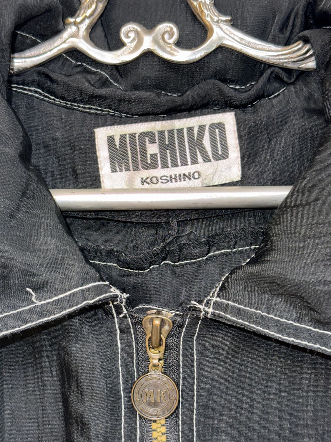 MICHIKO KOSHINO london black rain coat  상품이미지5