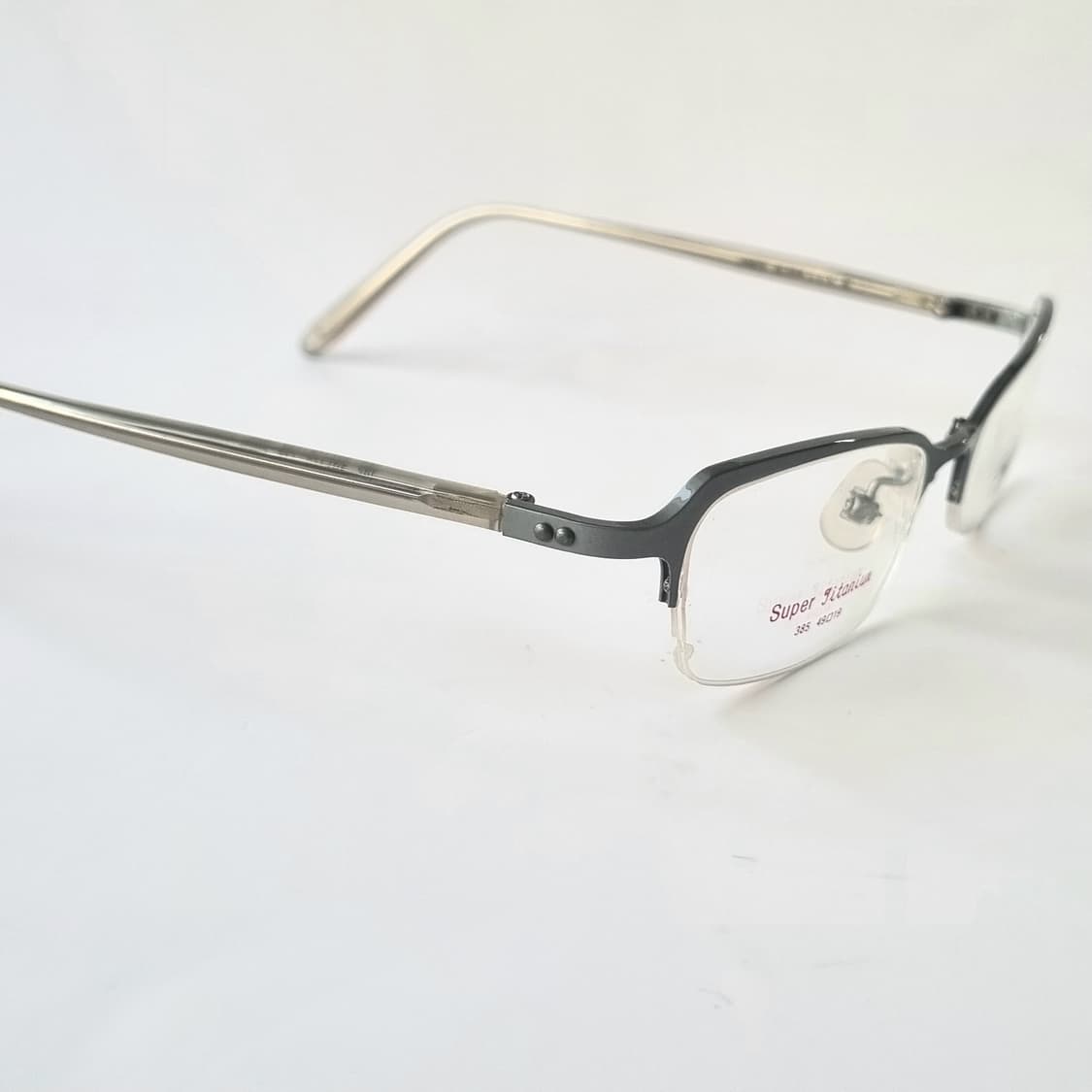 데드스탁  제임스딘 슈퍼티타늄 반무테 안경 281 상품이미지7