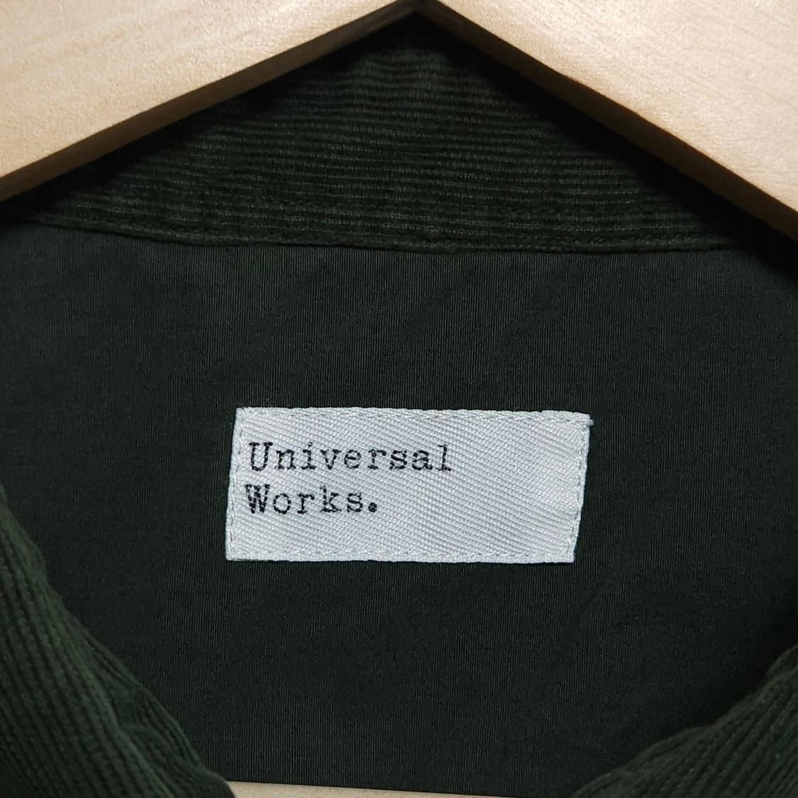 XL)Universal Works 유니버셜 웍스 코듀로이 셔츠 카키 상품이미지6