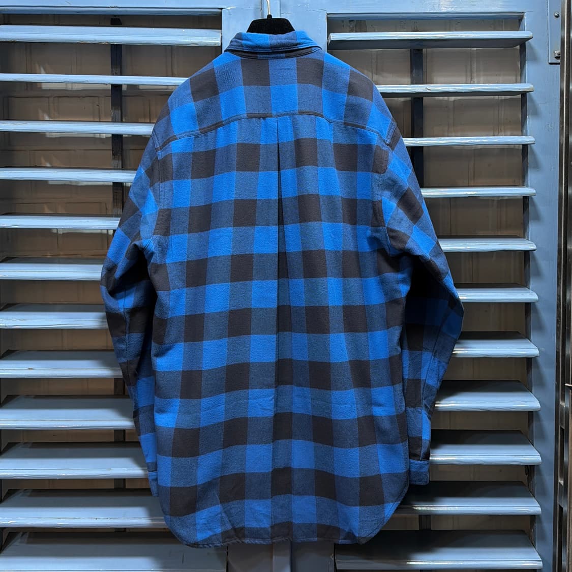 버버리 오리지널 영국제 빈티지 체크셔츠 상품이미지2