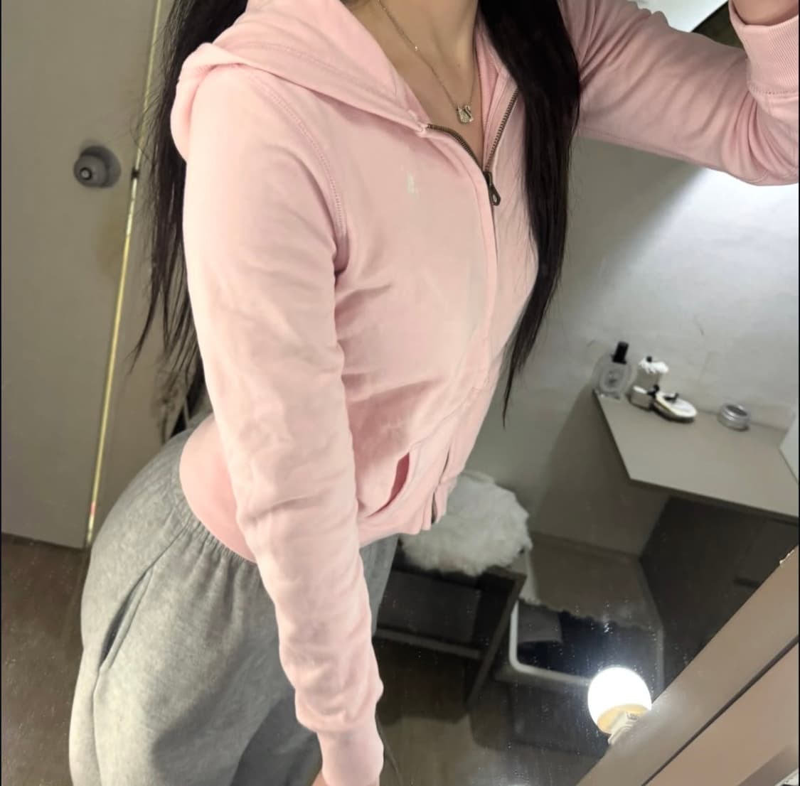 폴로 연핑크 후드집업 🤍💕 상품이미지2