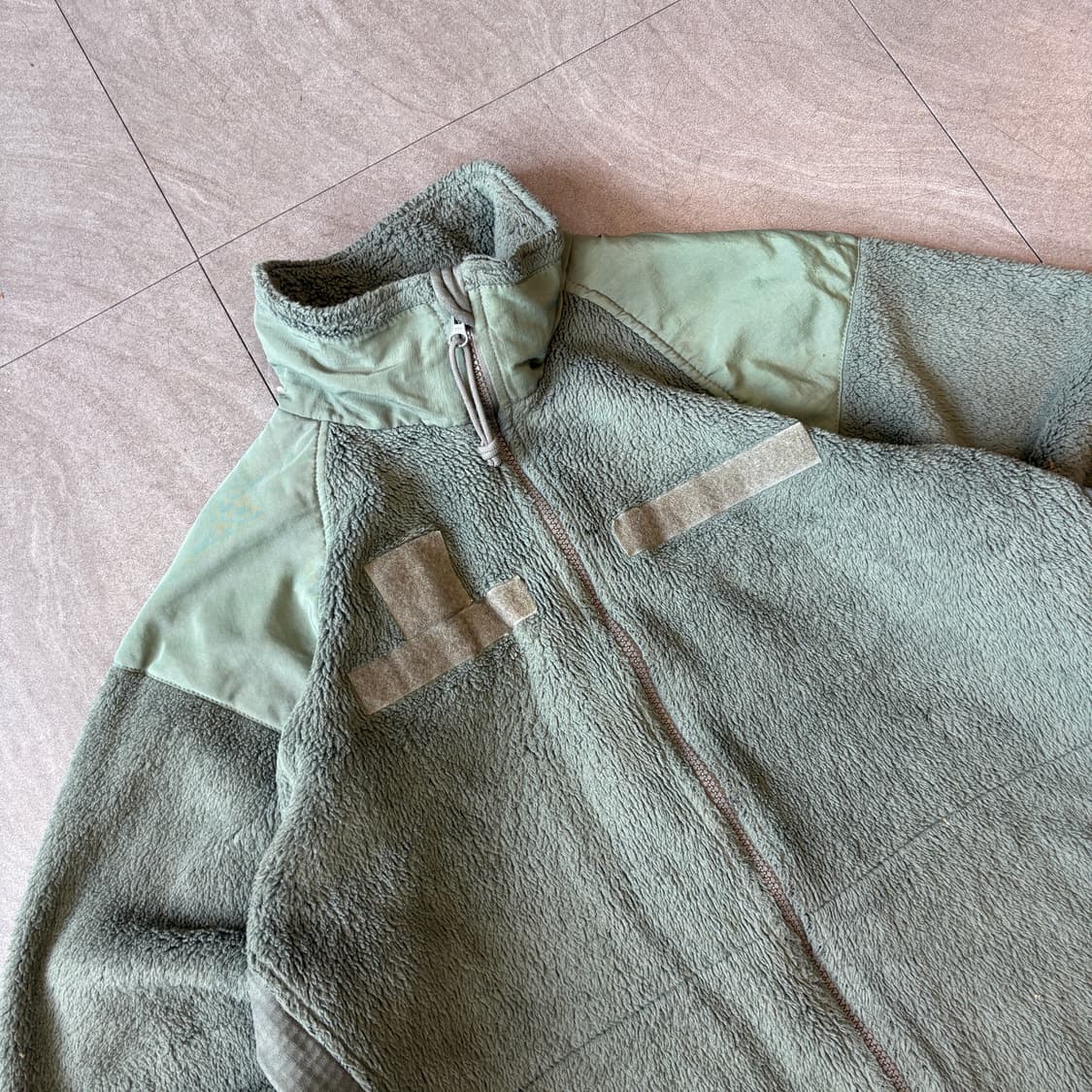 미군 젠3 카키 플리스 자켓 상품이미지2