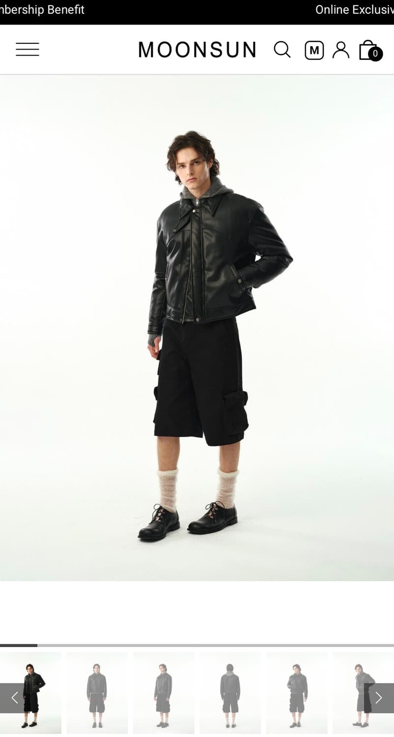 문선 비건 구스다운 푸퍼 블루종 상품이미지2