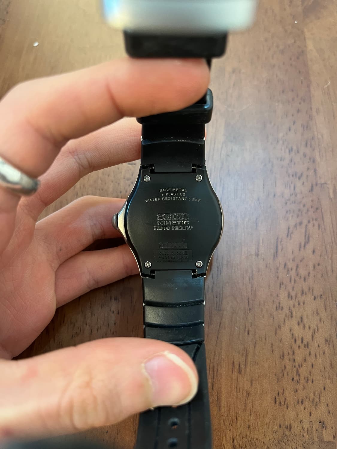 빈티지 세이코 키네틱 오토 릴레이 상품이미지2