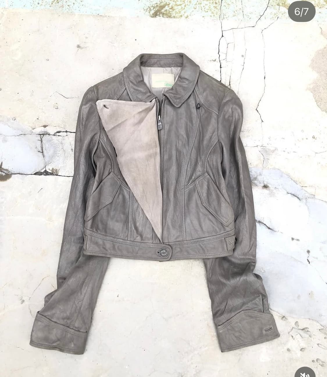 파우닝133 아카이브 레더 가죽자켓 상품이미지3