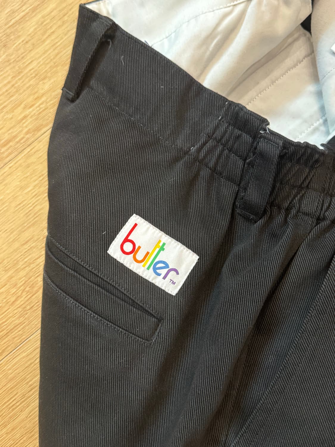 버터굿즈 BUTTER 팬츠 (블랙 / L) 상품이미지5