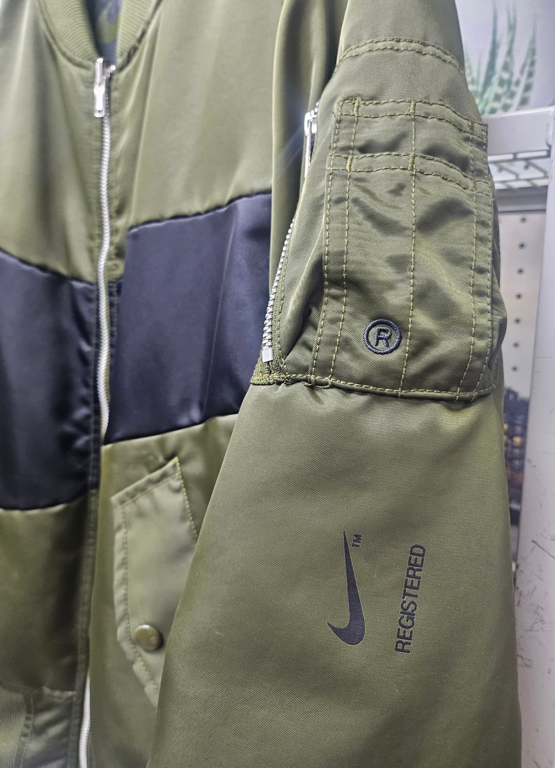 나이키 빅스우시 항공패딩점퍼 105 써마핏 양면 봄버자켓 블루종 XD42 상품이미지3