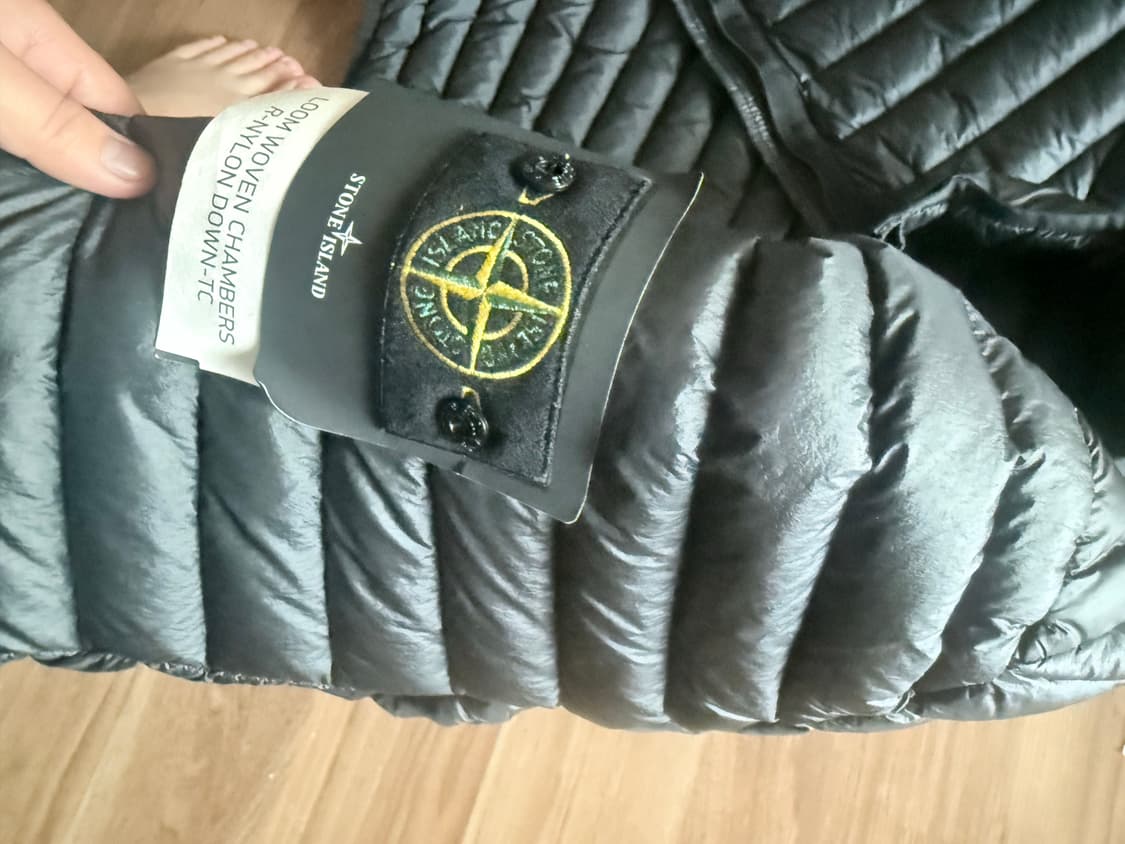 스톤아일랜드 룸우븐 블랙 경량패딩s 상품이미지2