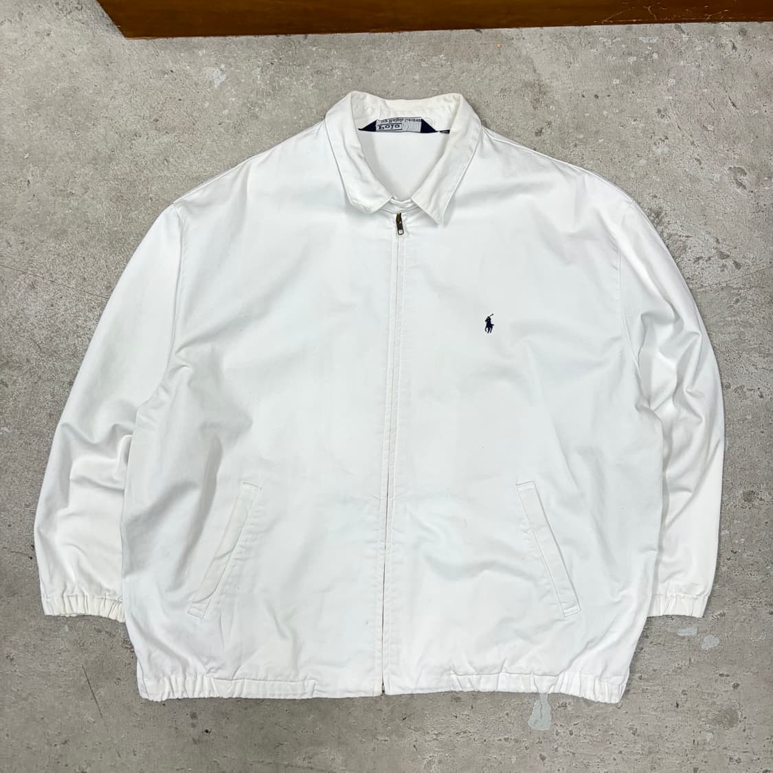 폴로 화이트 자켓[2492] 상품이미지1