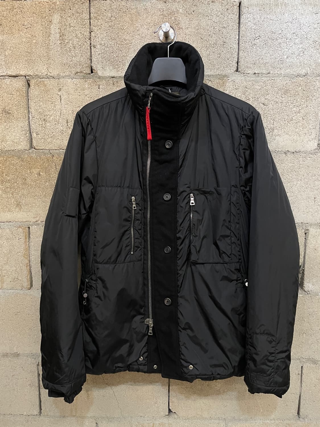 00s 프라다 스포츠 하이 넥 푸퍼 자켓 상품이미지1