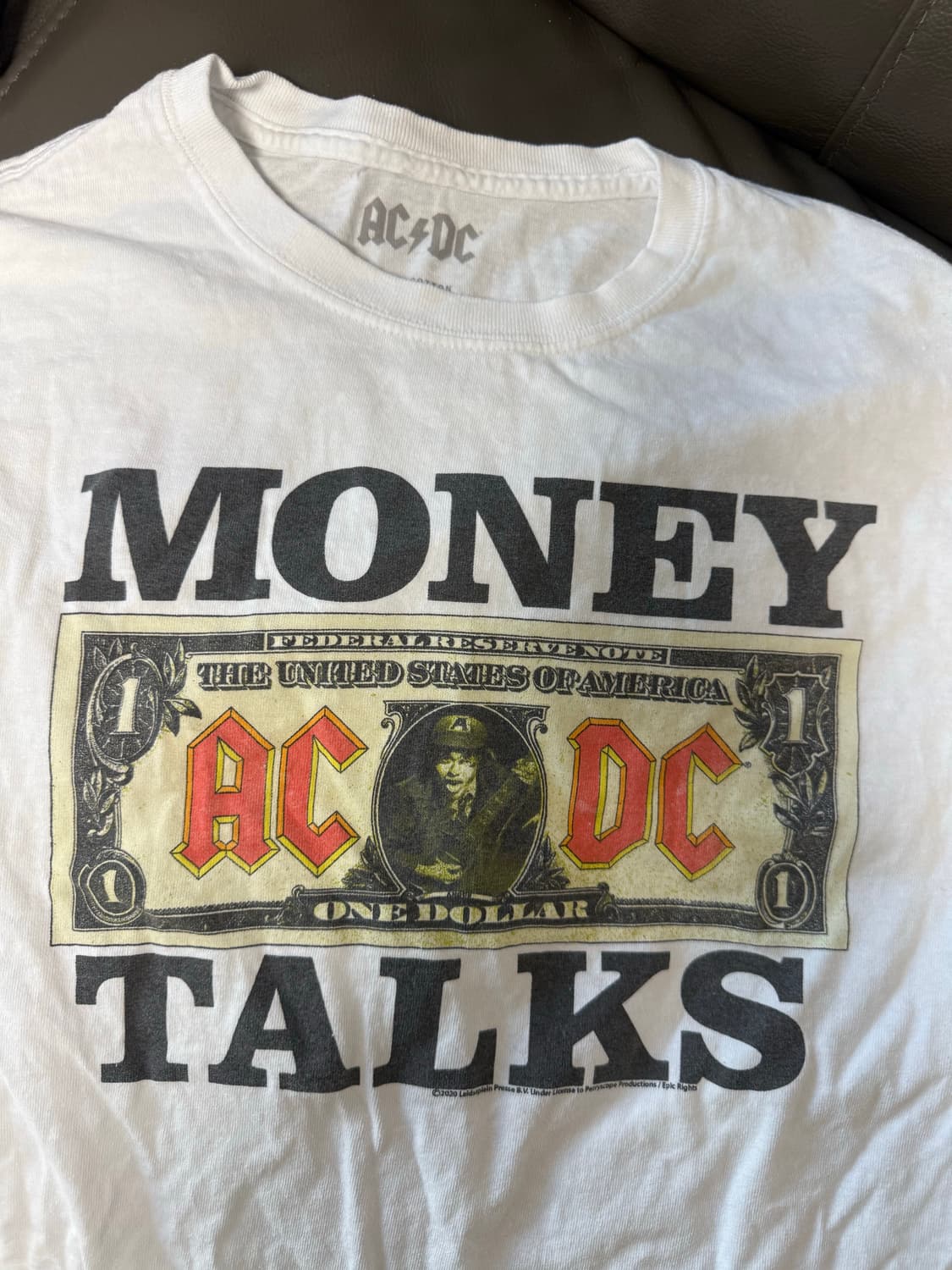 브랜디 멜빌 AC/DC 반팔 티셔츠 상품이미지3