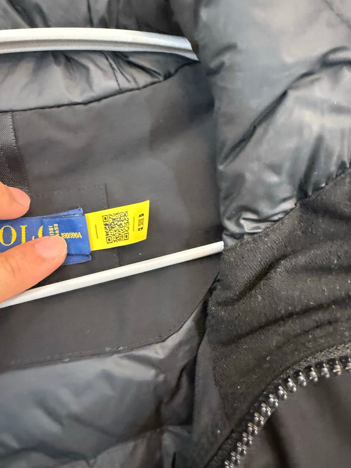 폴로 패딩 qr 상품이미지2