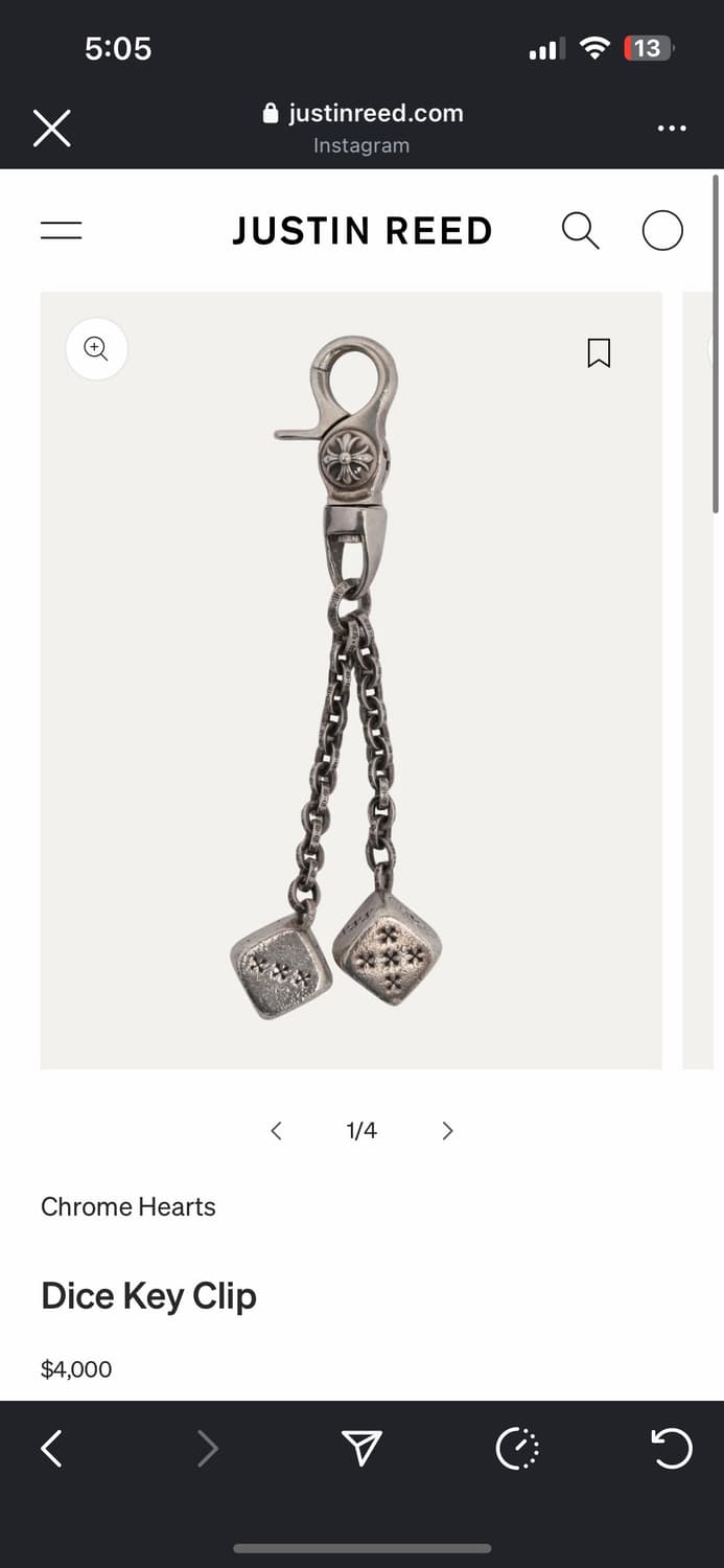 크롬하츠 다이스 키체인 상품이미지7