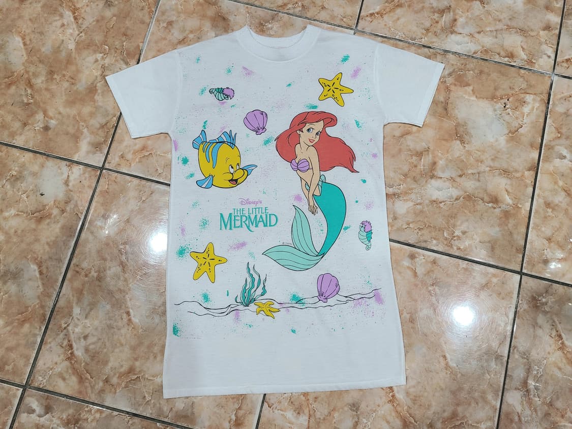 인어공주 빈티지티셔츠 상품이미지2