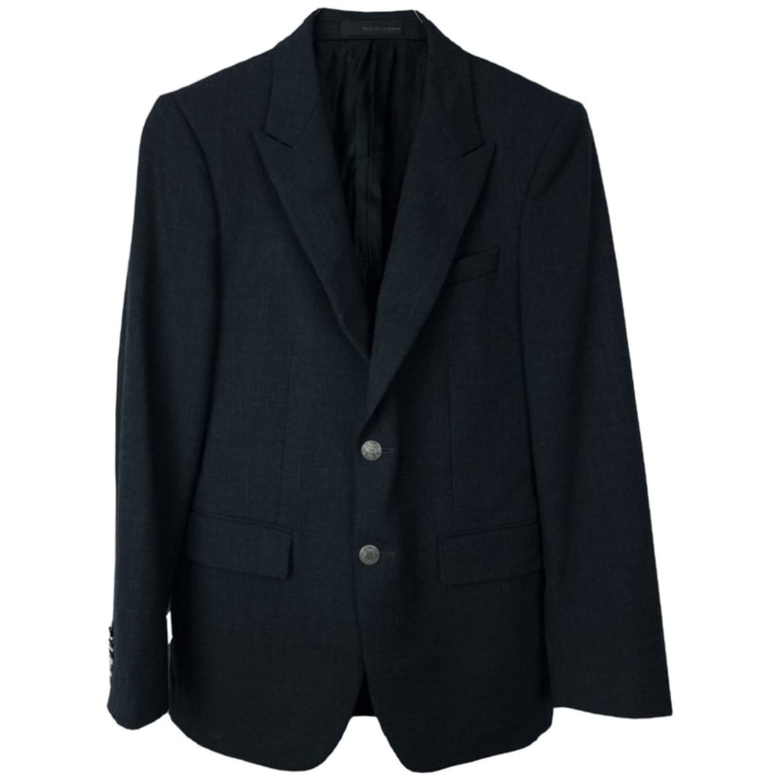 [SOLIDHOMME] 솔리드옴므 울 투버튼 블레이저 자켓 P01151 상품이미지2