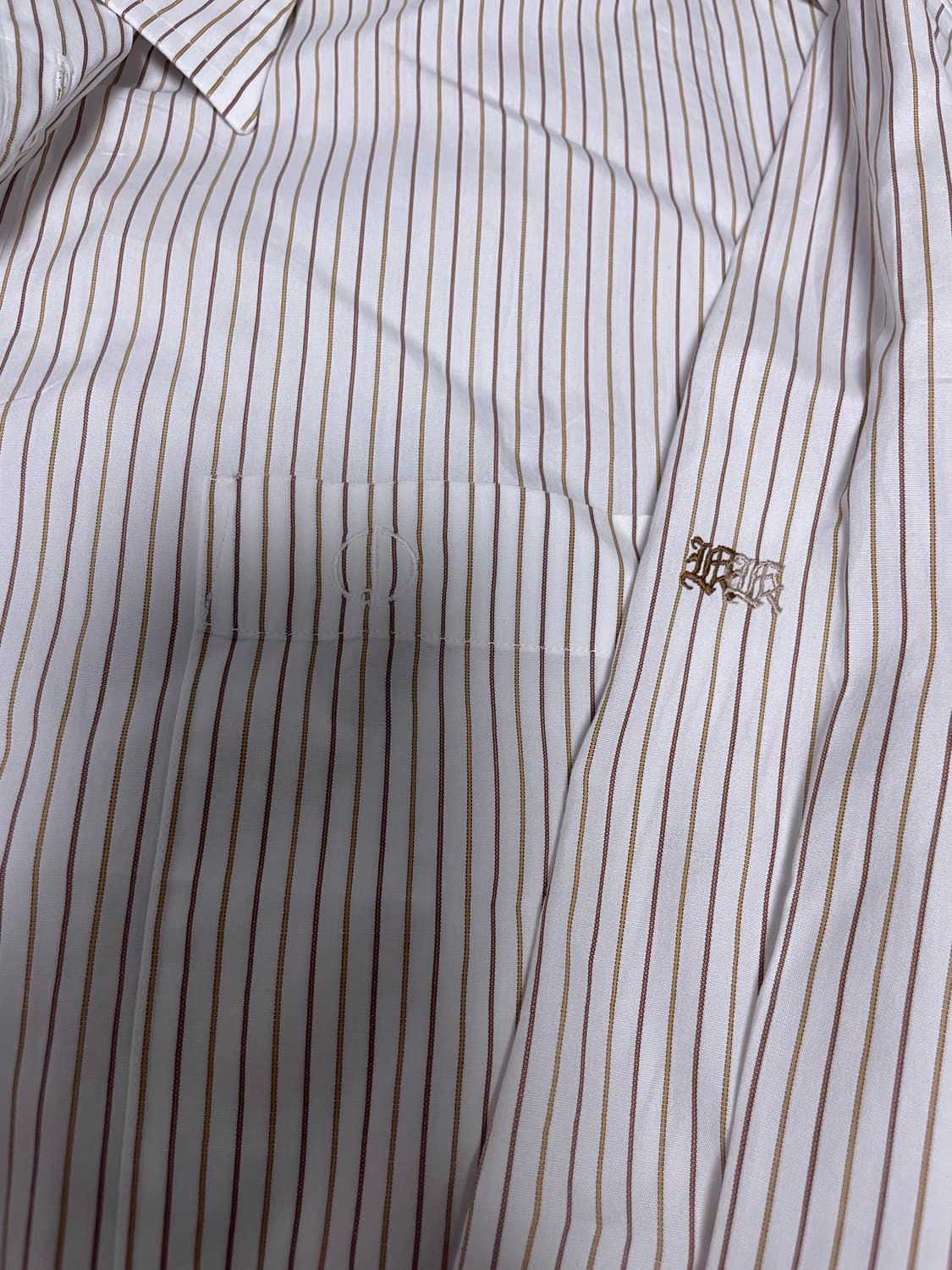 던힐 스트라이프 셔츠 사이즈 105~110 상품이미지3