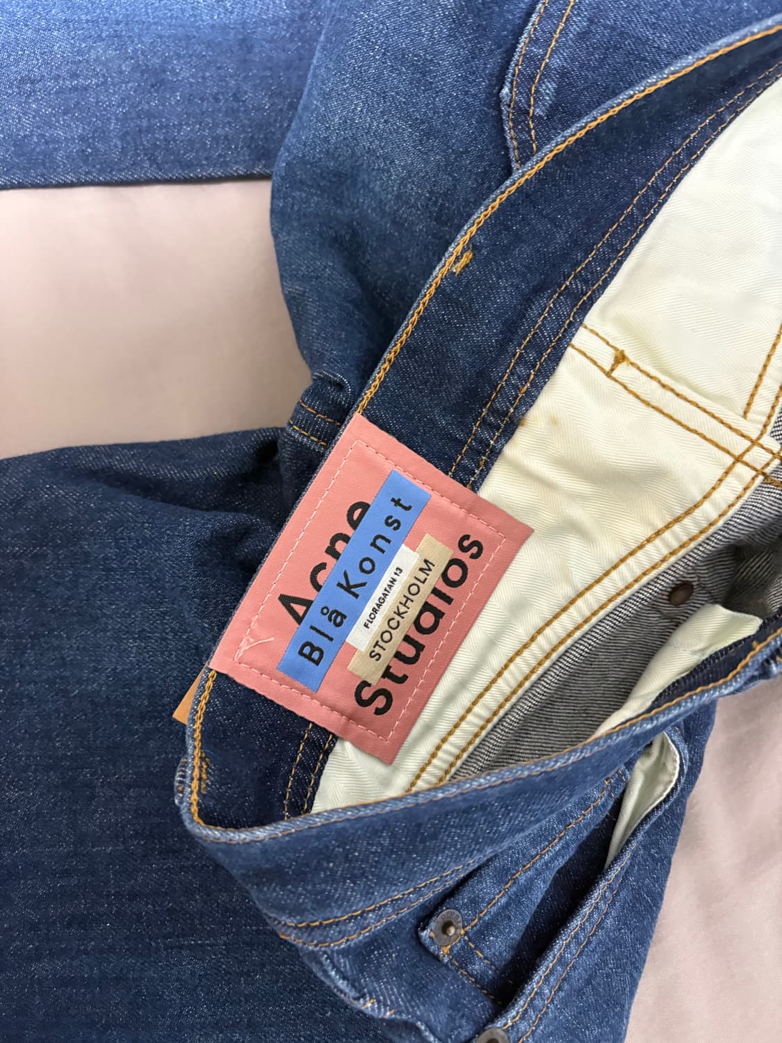 아크네 노스 다크블루 청바지 28/32 상품이미지3