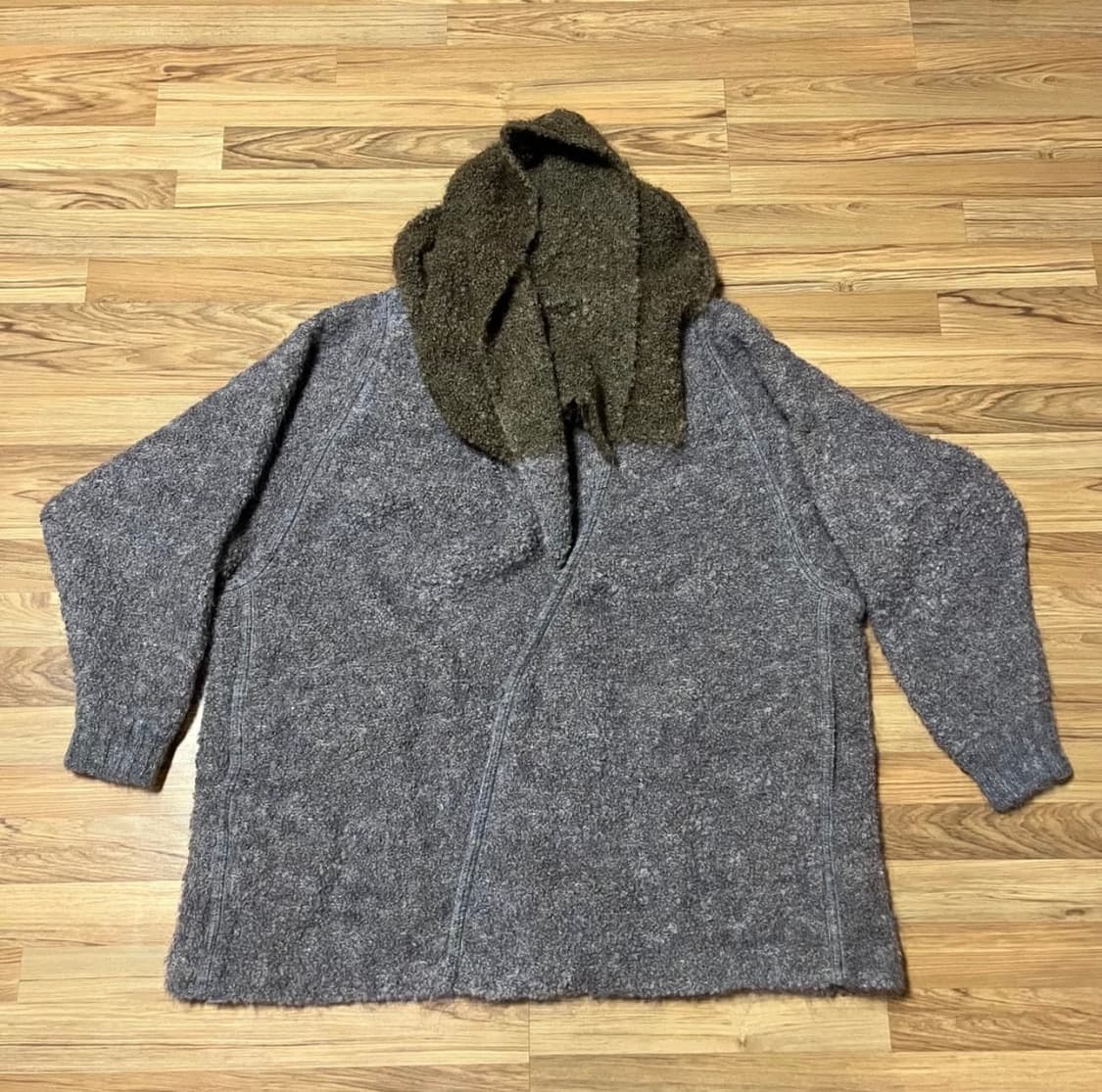 이세이미야케 후드 가디건 자켓 상품이미지3