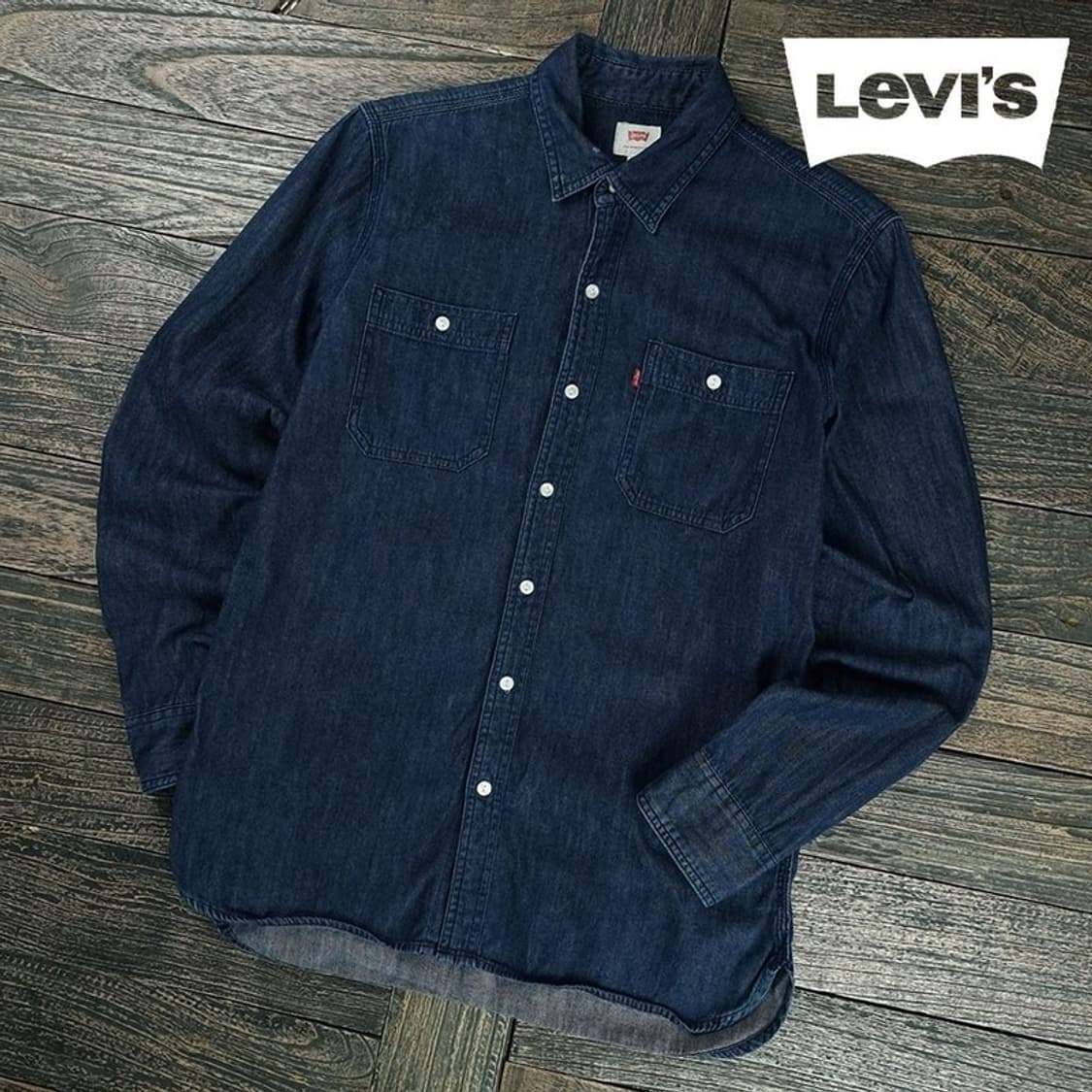[리바이스] 투포켓 데님 셔츠 M19393 상품이미지1