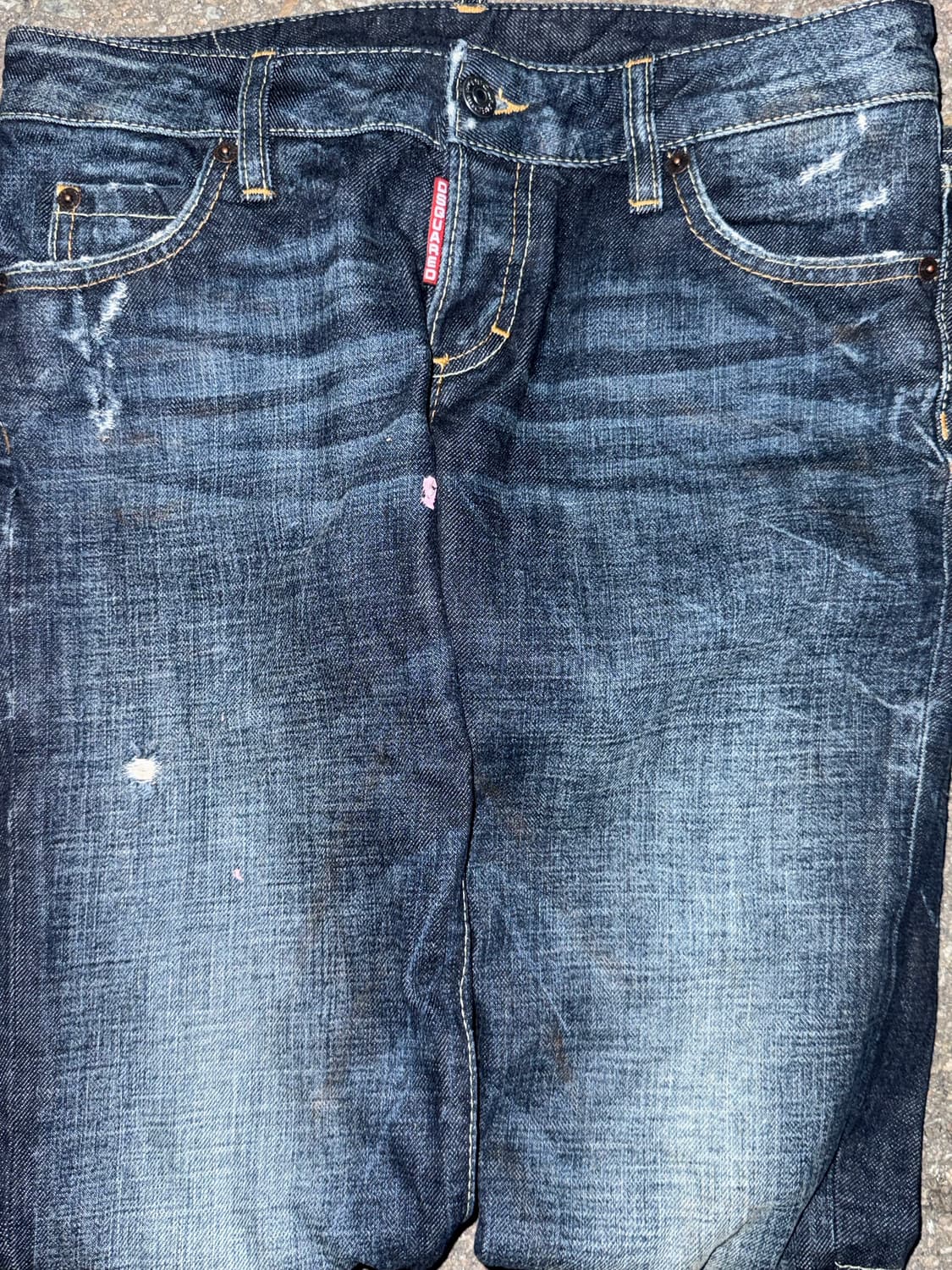 Dsquared2 Zip detail Skinny denim pants 상품이미지4