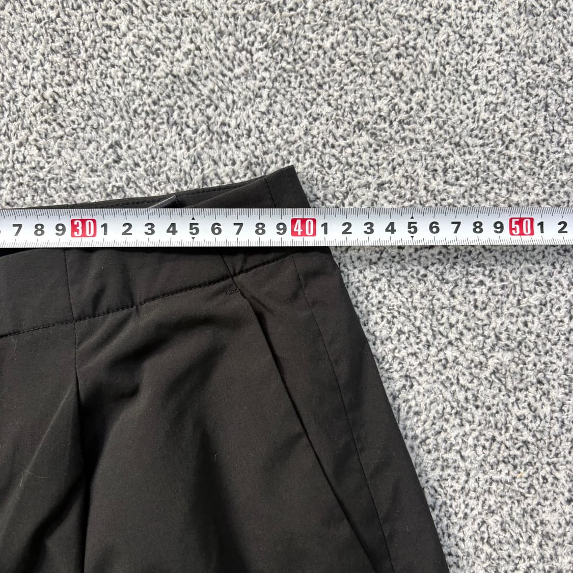 XL 유니클로x띠어리 캐주얼 핀턱 슬랙스 0304J 상품이미지6