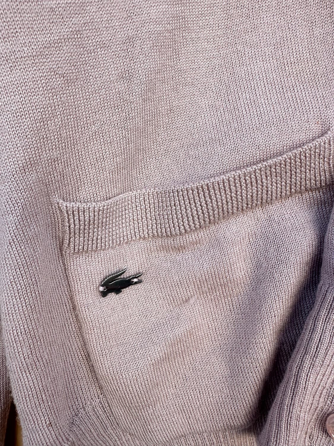 라코스테 실버 크록 가디건 상품이미지5