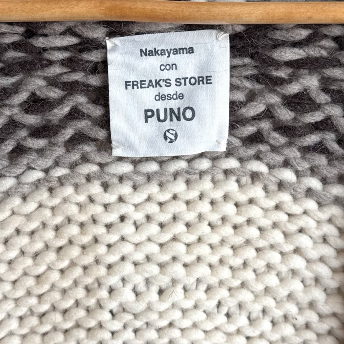 눈송이 숲길 니트 숄가디건 상품이미지4