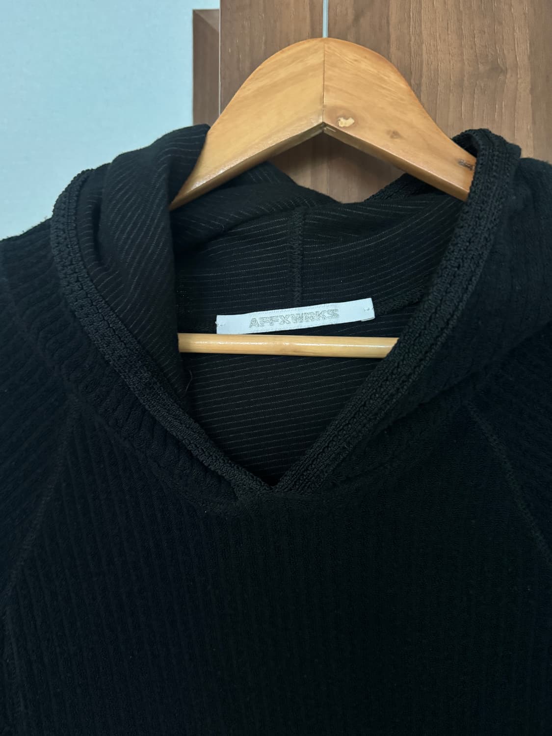 아픽스 니트 후드 M 상품이미지2