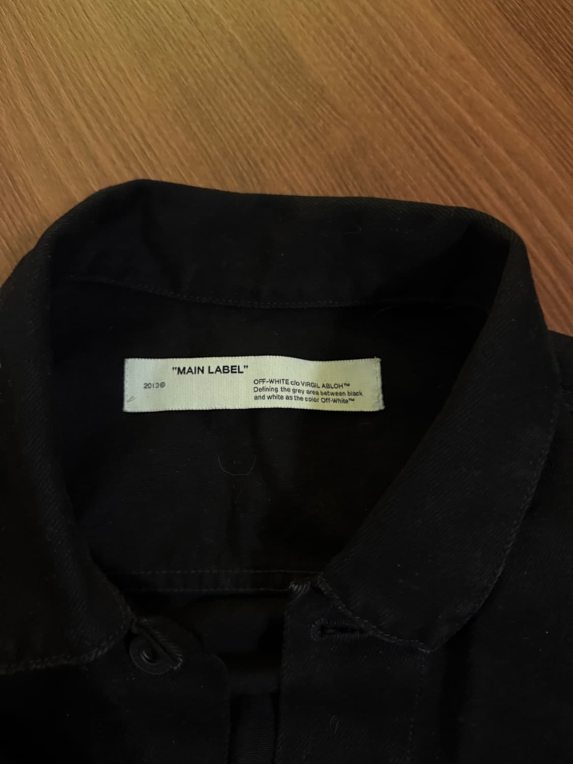 오프화이트 데님 재킷 상품이미지4