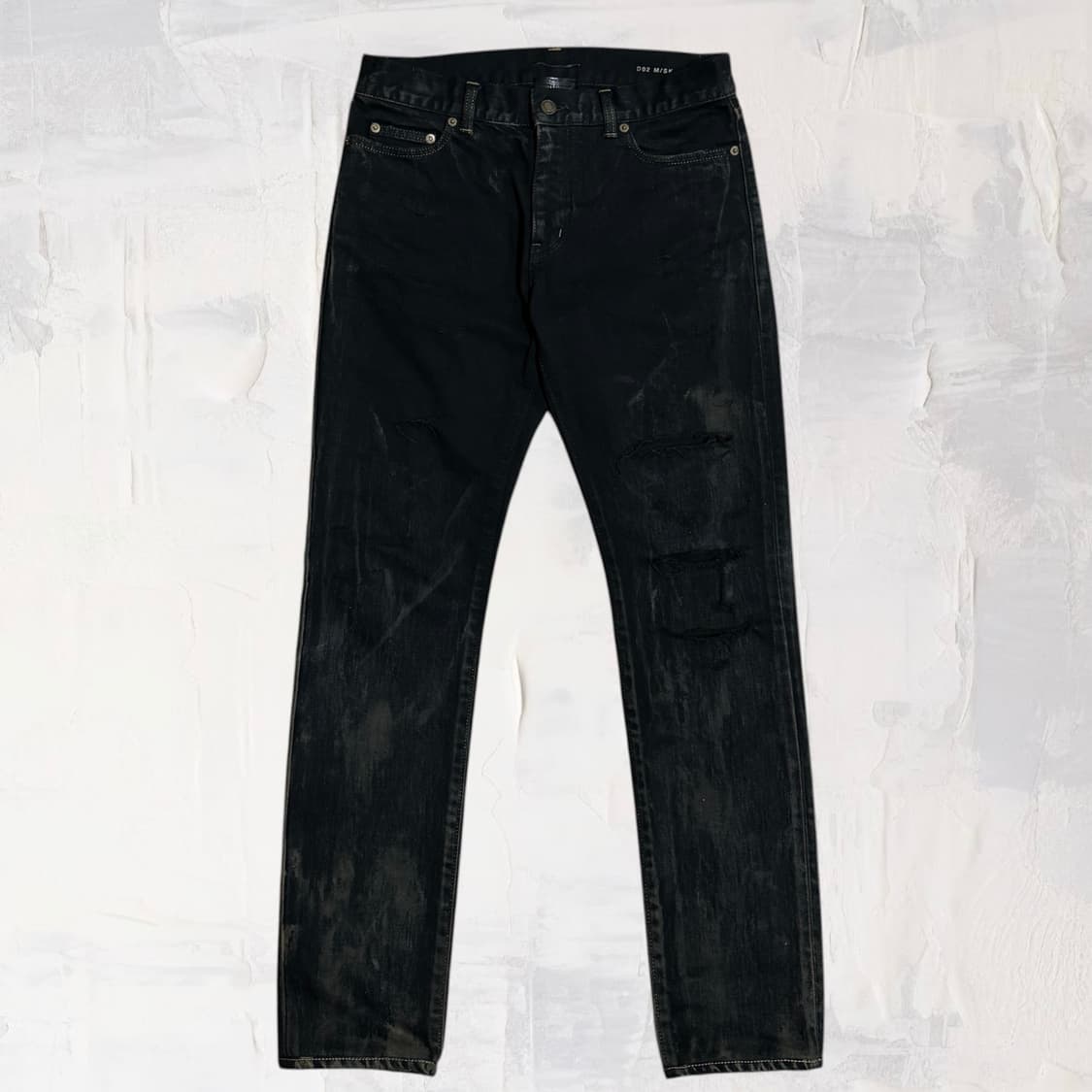 (국문탭) 생로랑 16fw 오일워싱진 30 상품이미지1