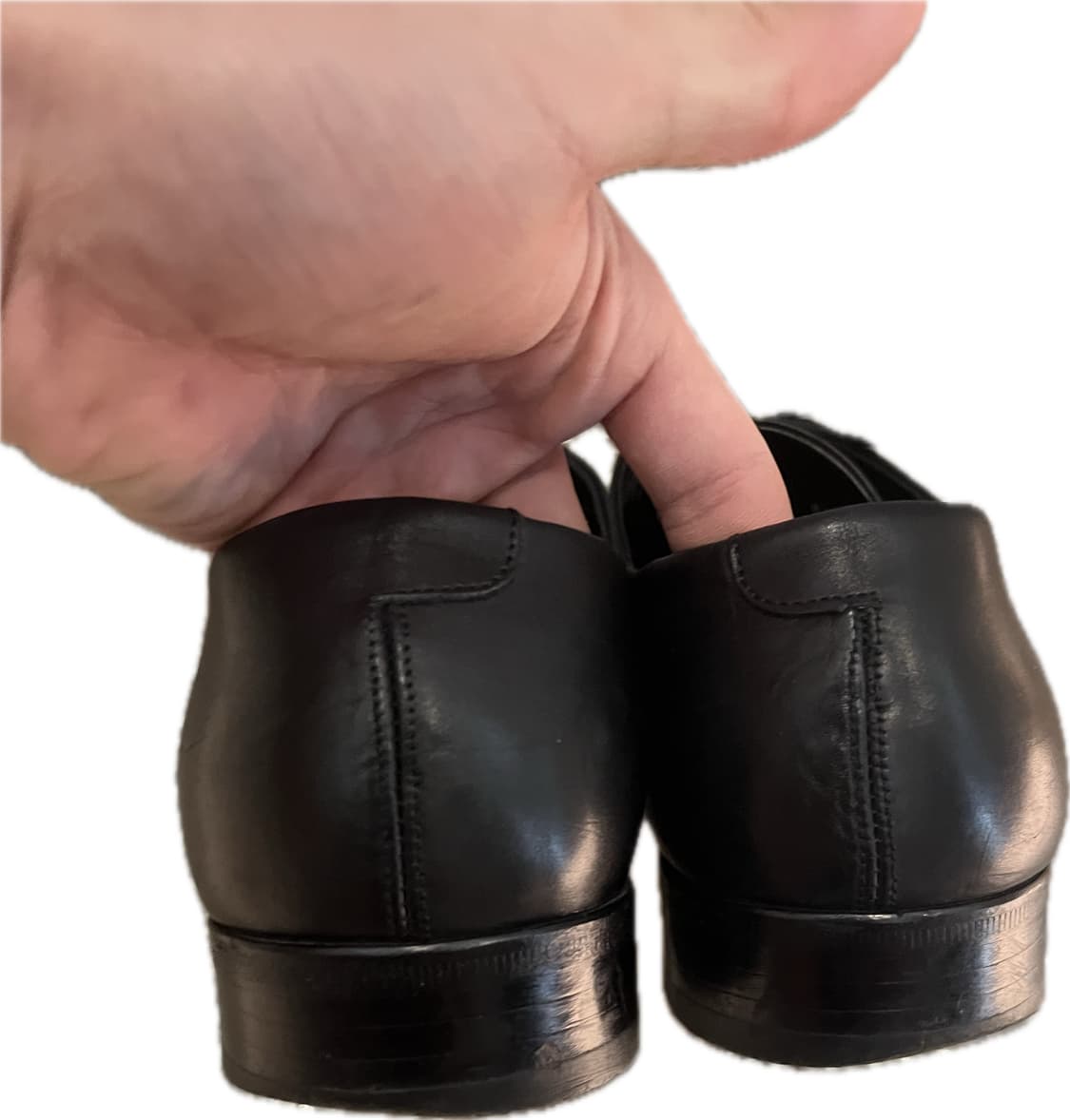 (42) 빈티지 캘빈 클라인 엘롱게이티드 토 더비슈즈 상품이미지5