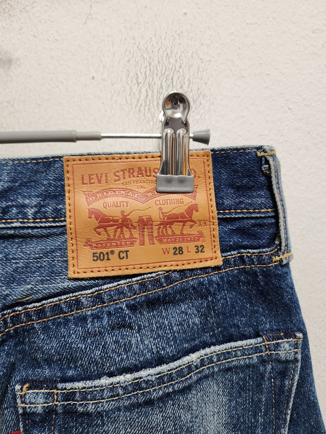 리바이스 501CT 빈티지 데님 상품이미지3