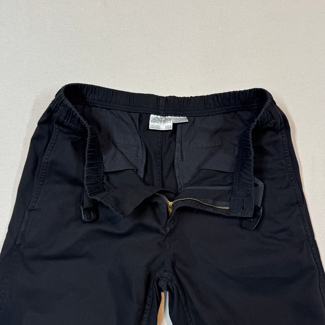 L) 그라미치 블랙 면바지 상품이미지4