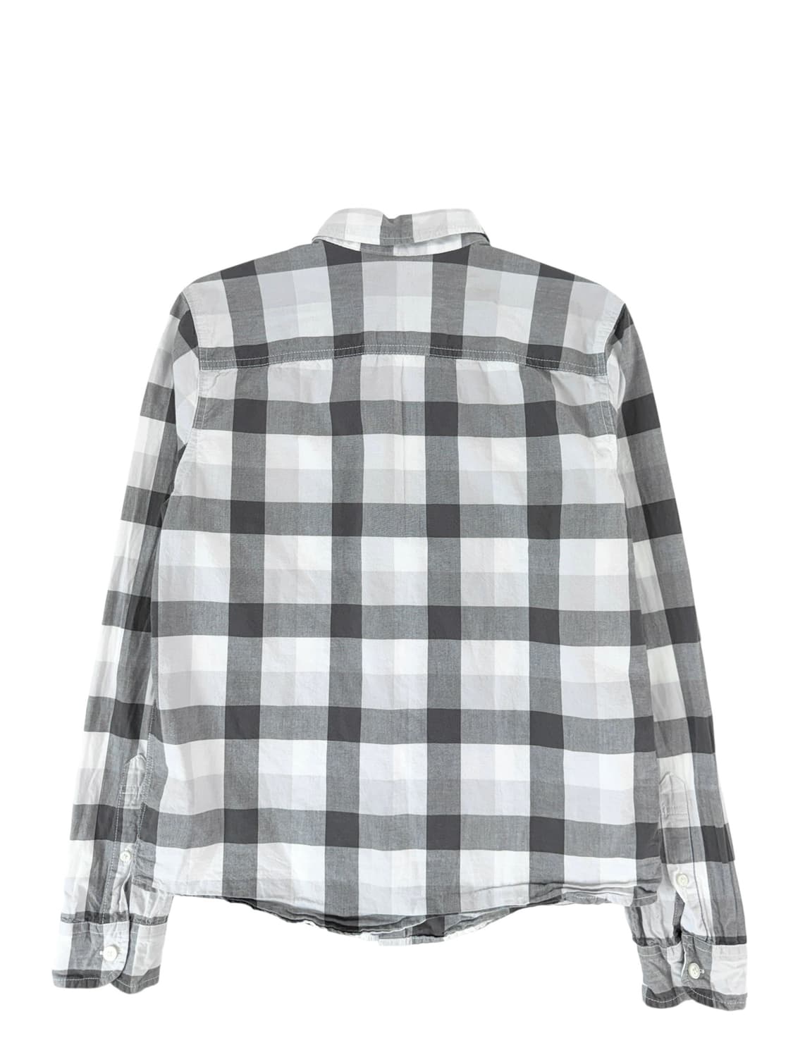 아베크롬비 그레이 체크 셔츠 상품이미지2