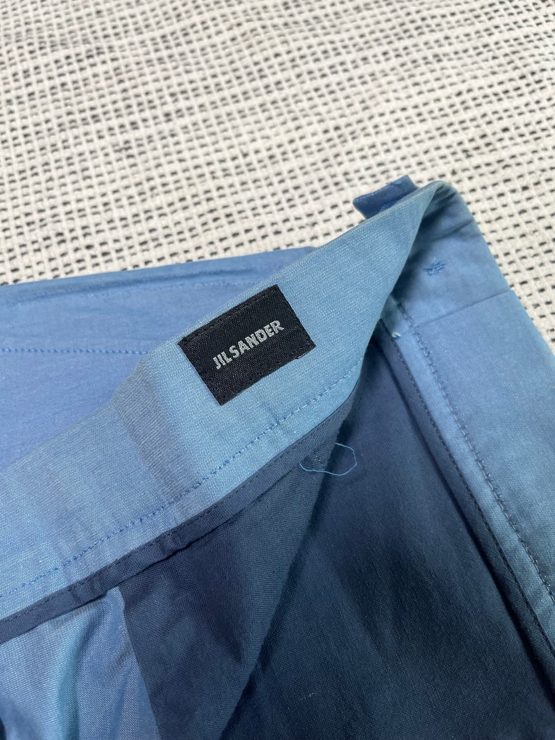 jil sander vintage sky blue cotton pants 상품이미지4