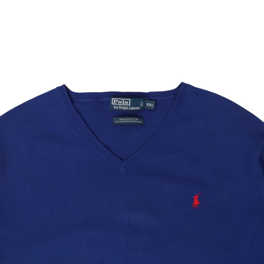 폴로 랄프로렌 블루 피마 코튼 니트 상품이미지2