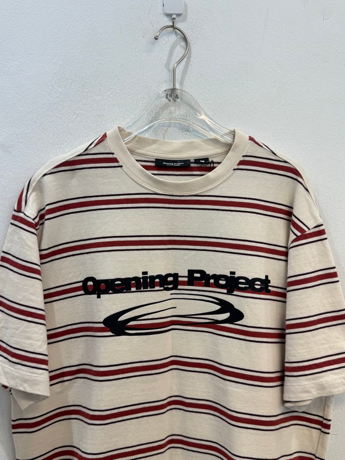 OPENING PROJECT Multi-Strip T-Shirt  상품이미지2