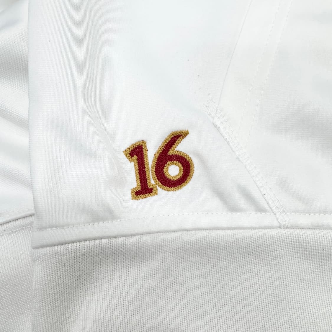 아베크롬비 Y2K 아치로고 트랙탑 져지 화이트 상품이미지4