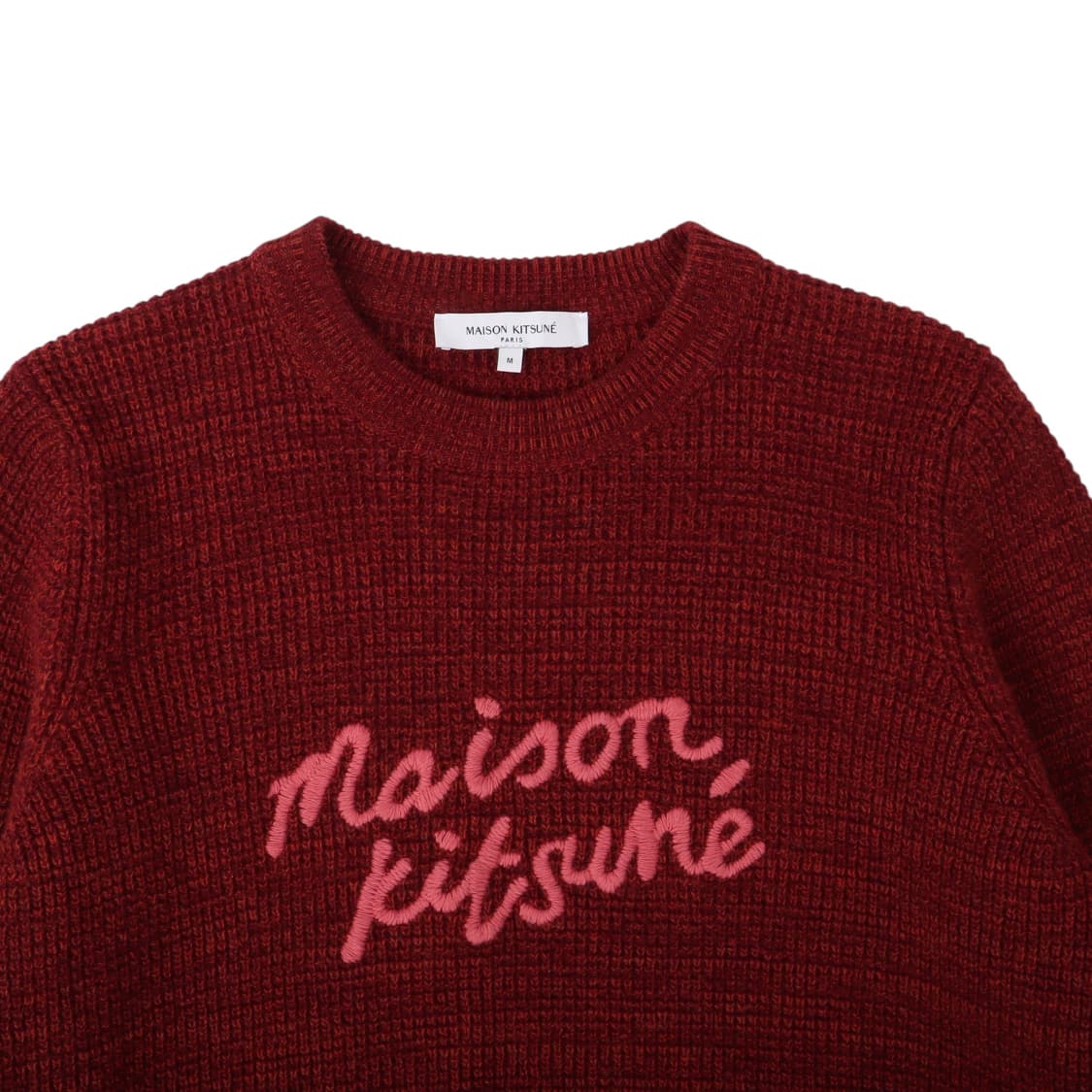 메종키츠네 24fw 핸드라이팅 컴포트 니트 상품이미지2