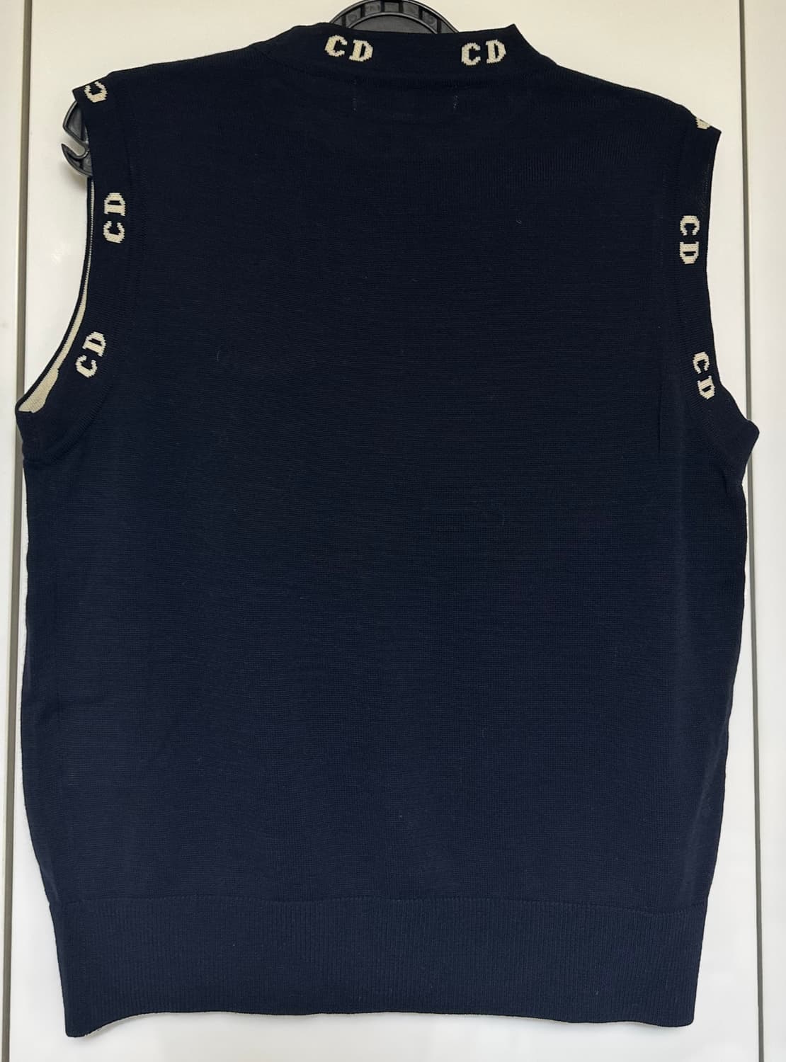 크리스찬 디올 스포츠 니트 베스트 네이비 상품이미지2